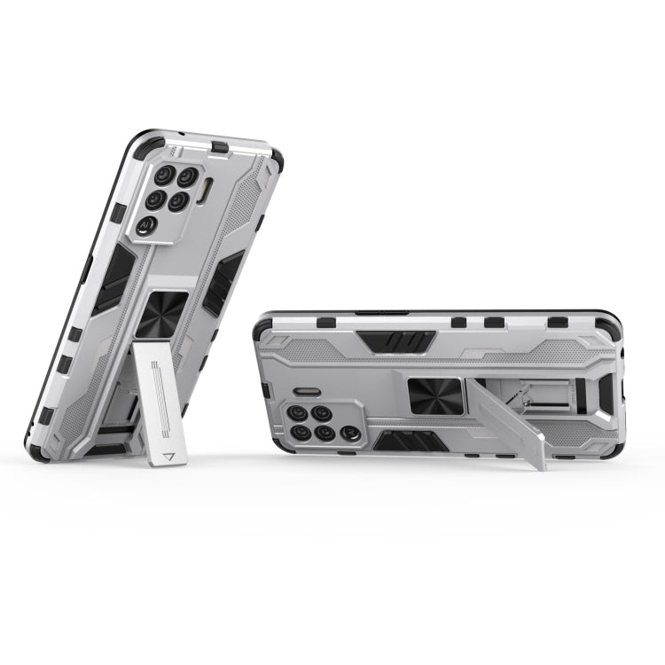For OPPO A94 Supersonic PC + TPU Shock-proof Protective Case with Holder