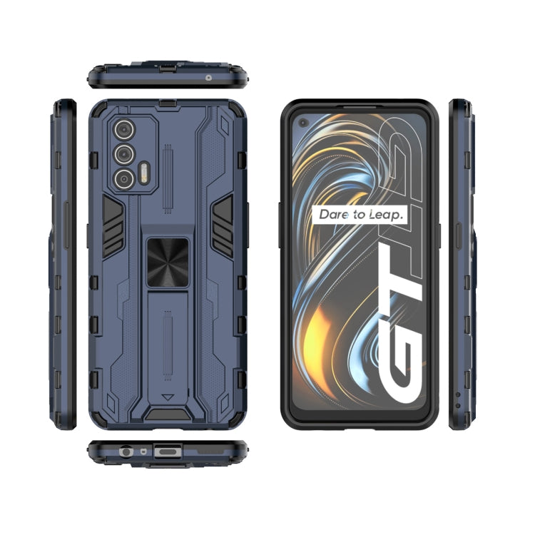 For OPPO Realme GT Supersonic PC + TPU Shock-proof Protective Case with Holder