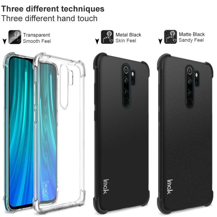 For Xiaomi Redmi Note 8 Pro Four Corners Anti-Fall All-Inclusive Shockproof Airbag TPU Protective Case