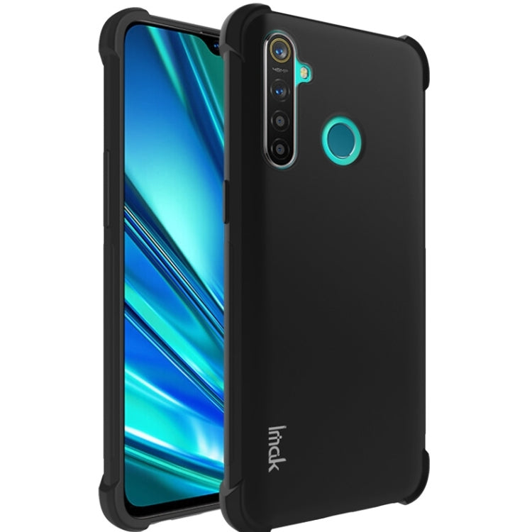 For OPPO Realme 5 Pro Four Corners Anti-Fall All-Inclusive Shockproof Airbag TPU Protective Case