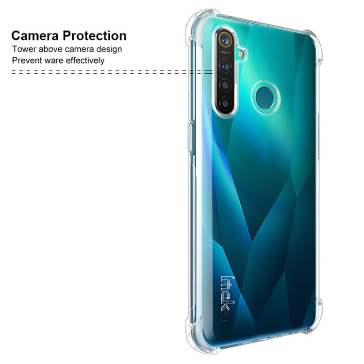 For OPPO Realme 5 Pro Four Corners Anti-Fall All-Inclusive Shockproof Airbag TPU Protective Case