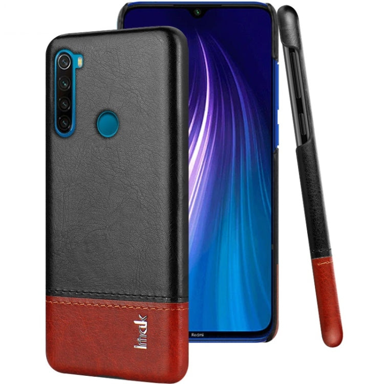 For Xiaomi Redmi Note 8 Ruiyi Series Concise Slim PU + PC Protective Case With Explosion-Proof Membrane
