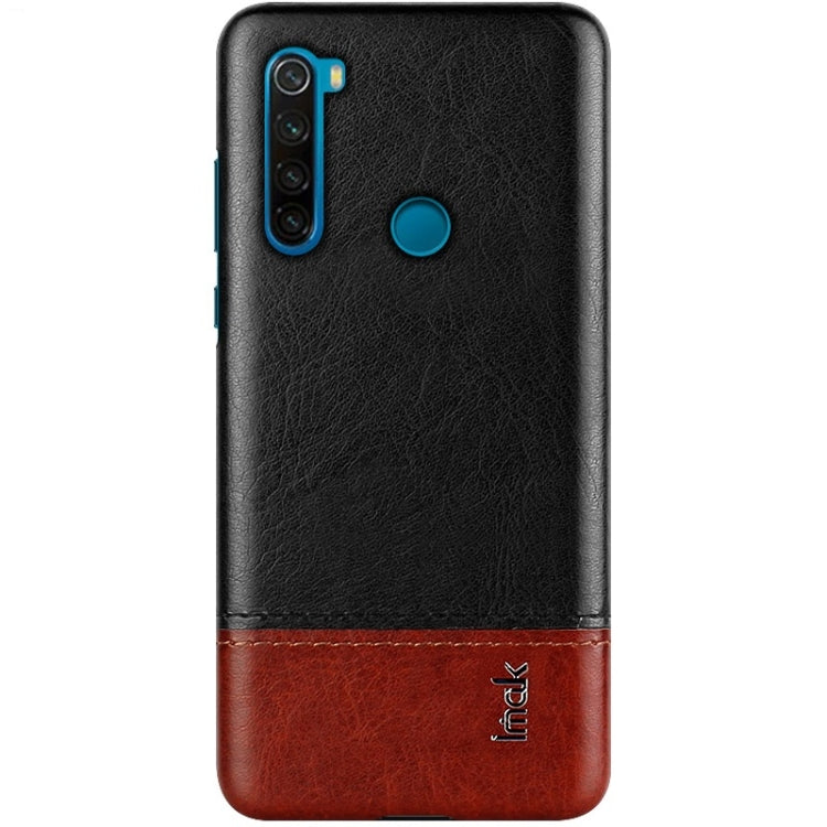 For Xiaomi Redmi Note 8 Ruiyi Series Concise Slim PU + PC Protective Case With Explosion-Proof Membrane