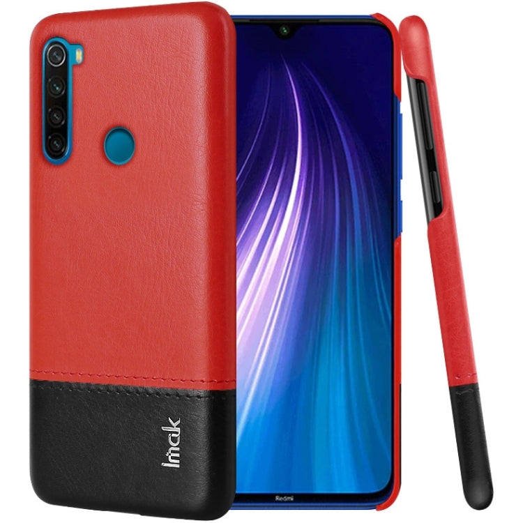 For Xiaomi Redmi Note 8 Ruiyi Series Concise Slim PU + PC Protective Case With Explosion-Proof Membrane
