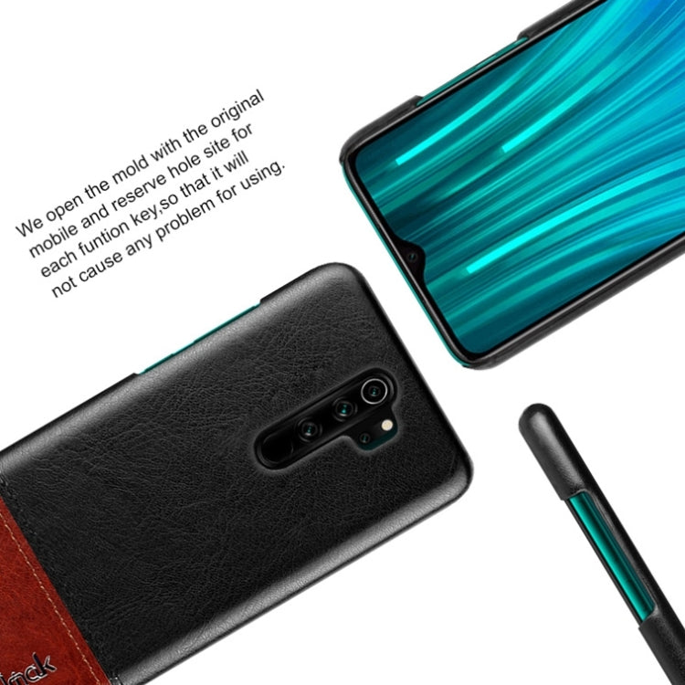 For Xiaomi Redmi Note 8 Pro Ruiyi Series Concise Slim PU + PC Protective Case With Explosion-Proof Membrane