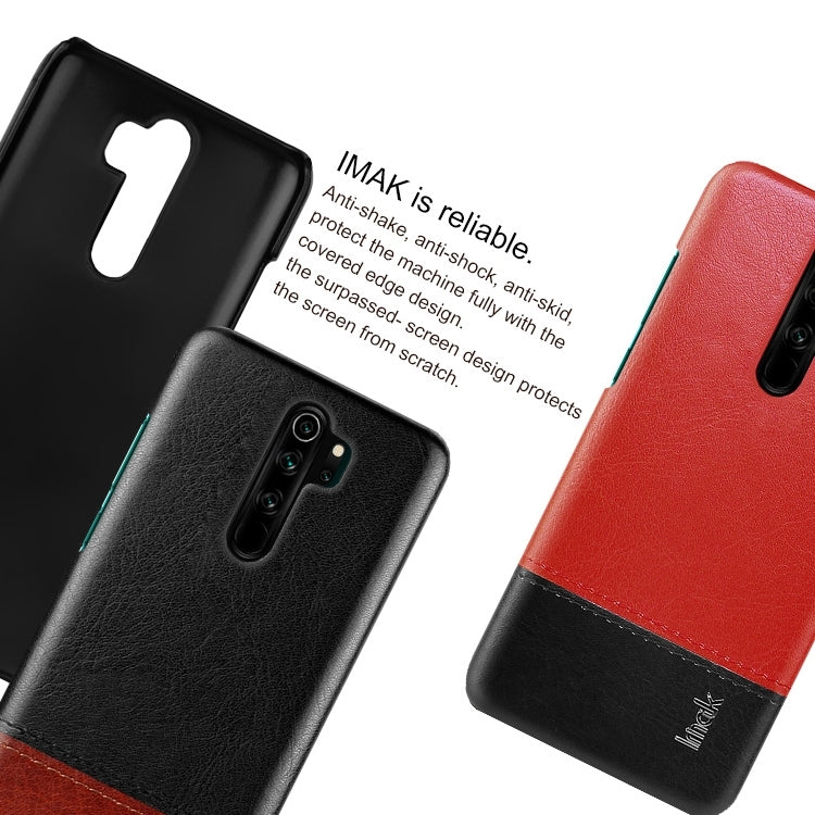 For Xiaomi Redmi Note 8 Pro Ruiyi Series Concise Slim PU + PC Protective Case With Explosion-Proof Membrane
