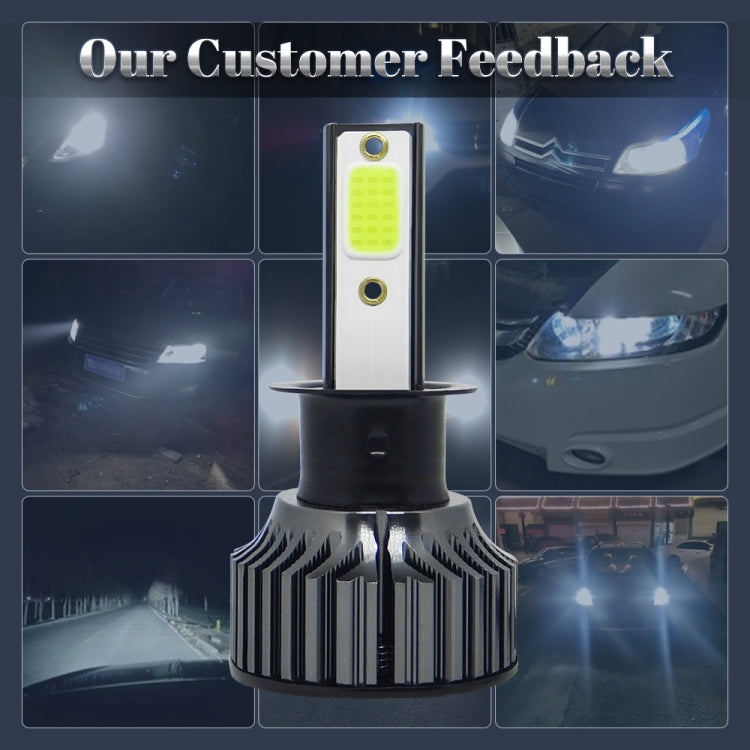 P1 H3 1 Pair 9V-36V / 36W / 6000K / 6000LM White Light IP68 Waterproof Car LED Headlight