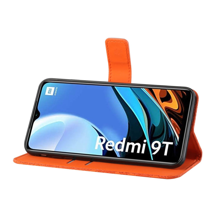 For Xiaomi Redmi 9T Ethnic Style Embossed Pattern Horizontal Flip Leather Case with Holder & Card Slots & Wallet & Lanyard