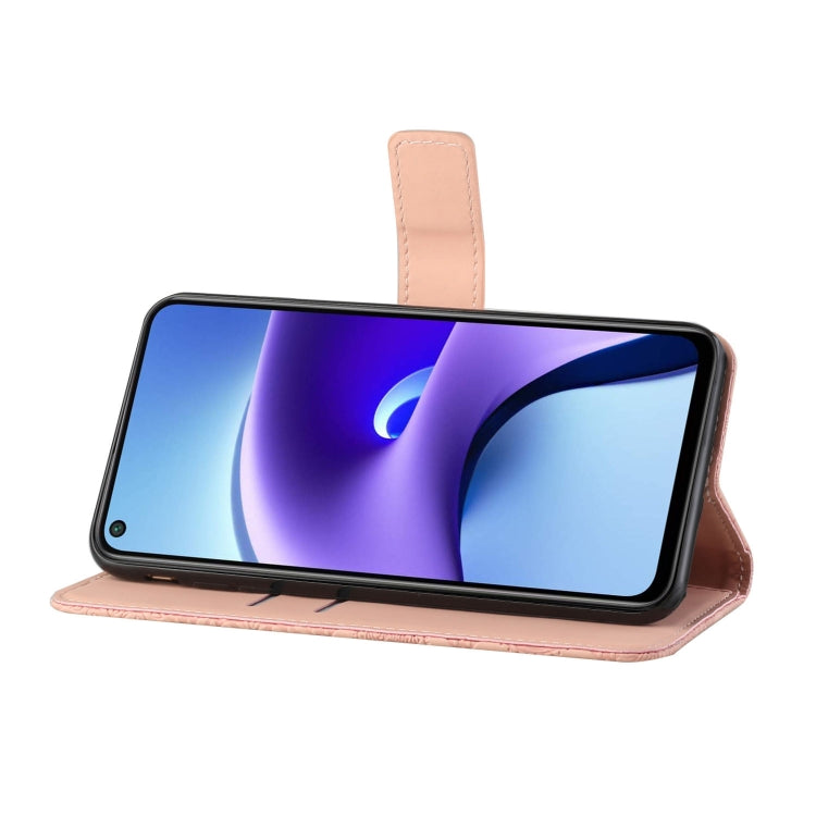 For Xiaomi Redmi Note 9T Ethnic Style Embossed Pattern Horizontal Flip Leather Case with Holder & Card Slots & Wallet & Lanyard