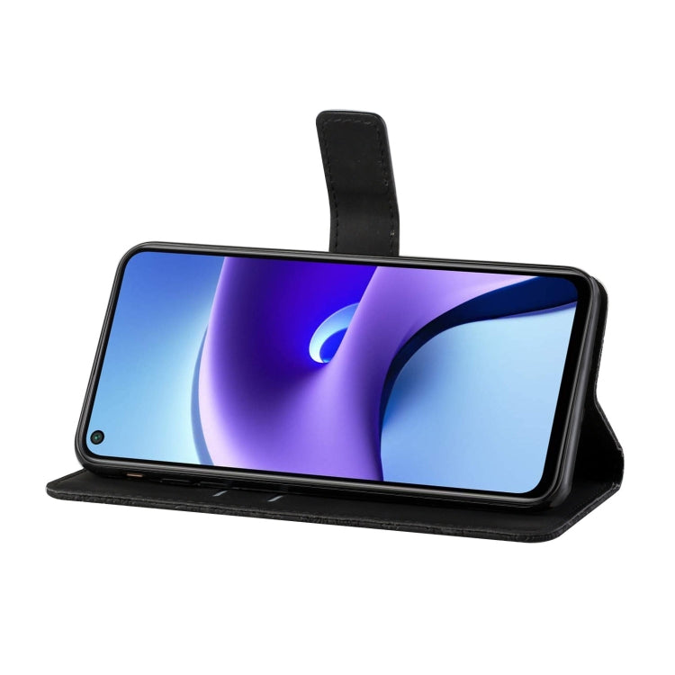 For Xiaomi Redmi Note 9T Ethnic Style Embossed Pattern Horizontal Flip Leather Case with Holder & Card Slots & Wallet & Lanyard