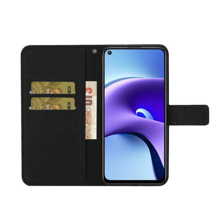 For Xiaomi Redmi Note 9T Ethnic Style Embossed Pattern Horizontal Flip Leather Case with Holder & Card Slots & Wallet & Lanyard