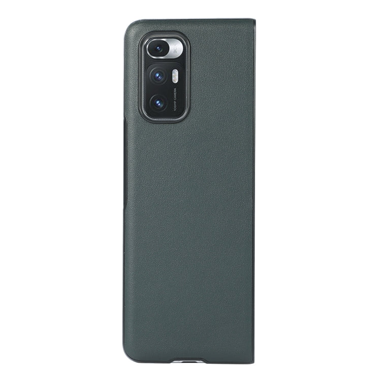 For Xiaomi Mi Mix Fold Genuine Leather Lambskin Texture Folding Protective Case