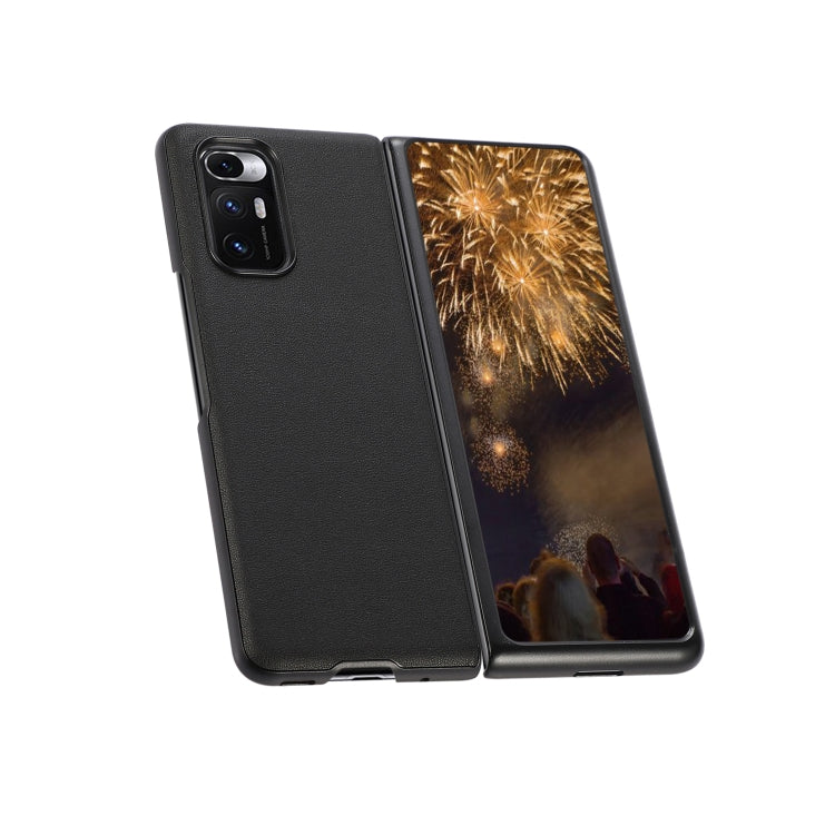 For Xiaomi Mi Mix Fold Genuine Leather Lambskin Texture Folding Protective Case