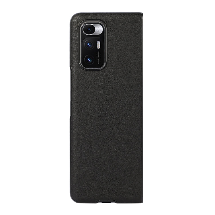 For Xiaomi Mi Mix Fold Genuine Leather Lambskin Texture Folding Protective Case