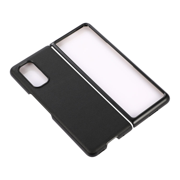 For Xiaomi Mi Mix Fold Genuine Leather Lambskin Texture Folding Protective Case