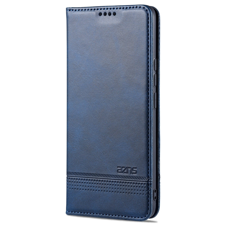 For OPPO Realme C15 / C12 / C25 / Narzo 30A AZNS Magnetic Calf Texture Horizontal Flip Leather Case with Card Slots & Holder & Wallet