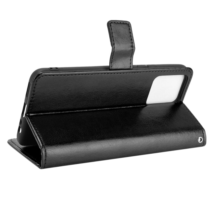 For OPPO Realme 8 4G / Realme 8 Pro 4G Crazy Horse Texture Horizontal Flip Leather Case with Holder & Card Slots & Lanyard