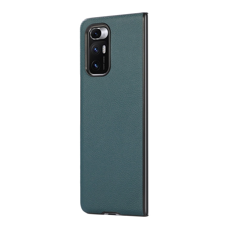 For Xiaomi Mi Mix Fold Genuine Leather Folding Protective Case