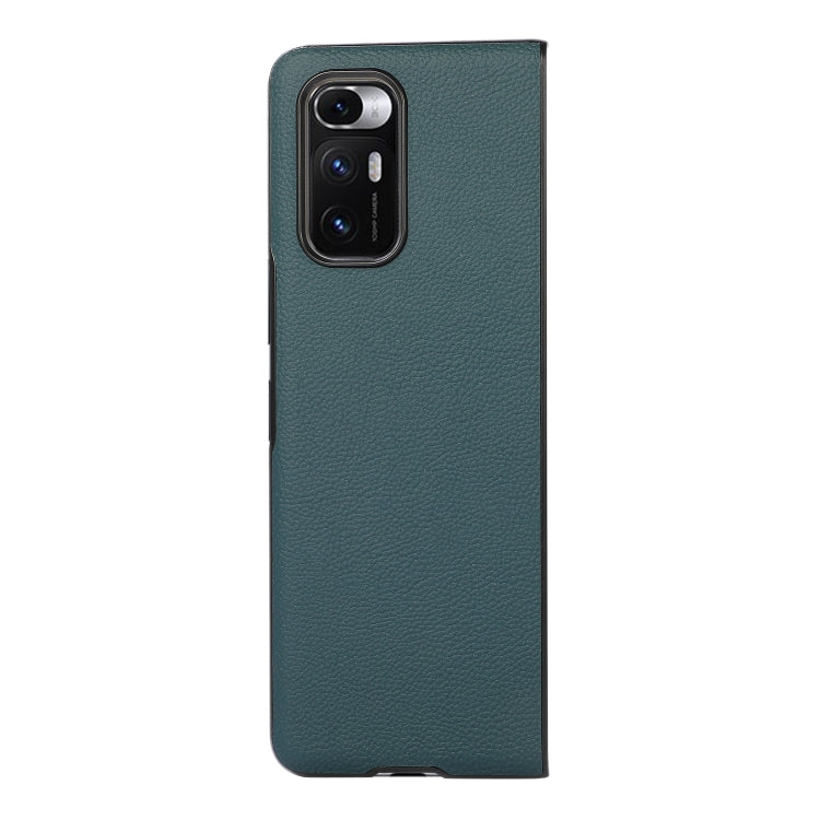 For Xiaomi Mi Mix Fold Genuine Leather Folding Protective Case