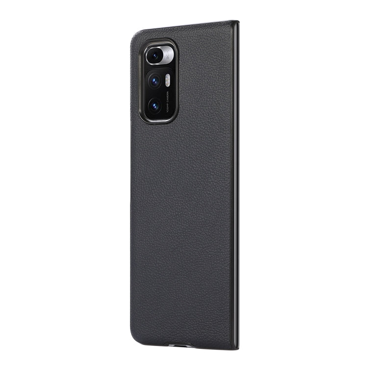 For Xiaomi Mi Mix Fold Genuine Leather Folding Protective Case