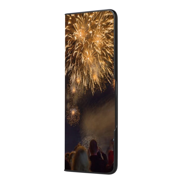 For Xiaomi Mi Mix Fold Ostrich Texture Leather Folding Protective Case