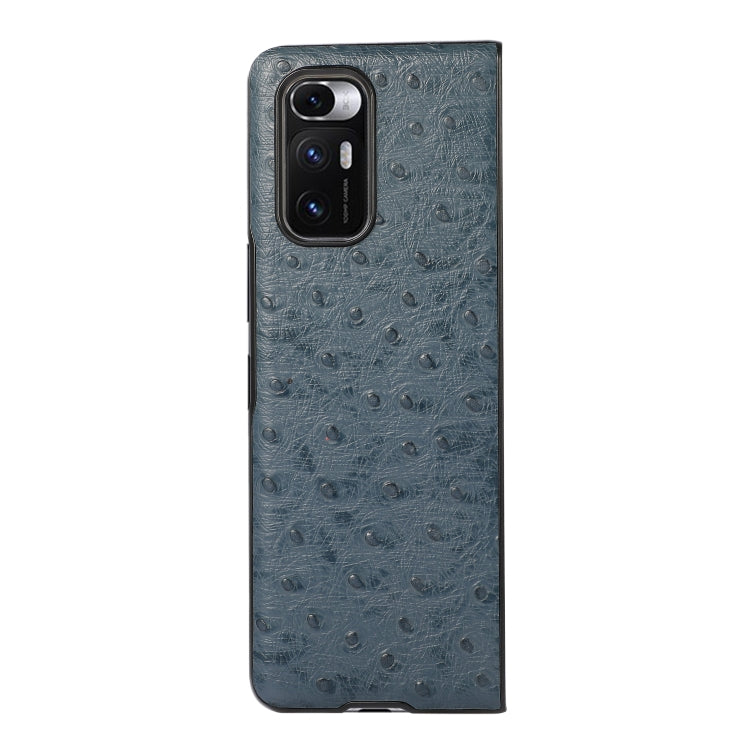 For Xiaomi Mi Mix Fold Ostrich Texture Leather Folding Protective Case