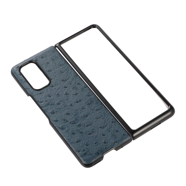 For Xiaomi Mi Mix Fold Ostrich Texture Leather Folding Protective Case