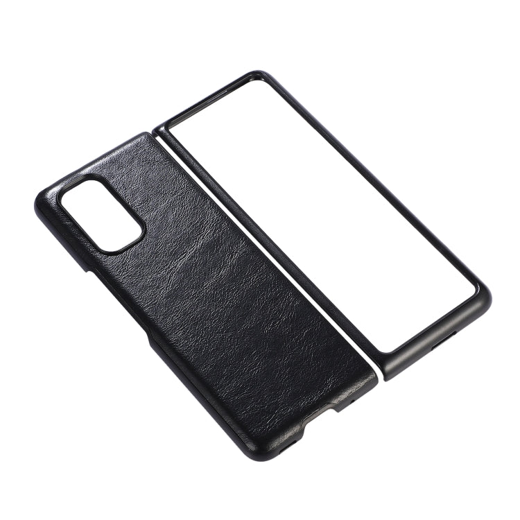 For Xiaomi Mi Mix Fold Two-color Crazy Horse Texture Leather Protective Case