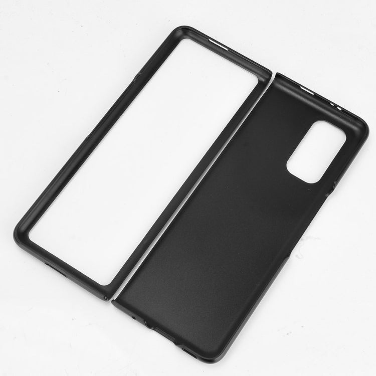 For Xiaomi Mi Mix Fold Shockproof Sewing Cow Skin Texture PC + PU + TPU Case