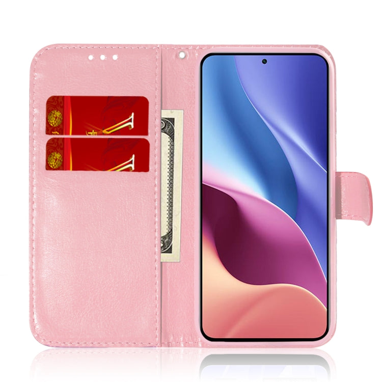 For Xiaomi Redmi K40 / K40 Pro / Poco F3 Solid Color Colorful Magnetic Buckle Horizontal Flip PU Leather Case with Holder & Card Slots & Wallet & Lanyard