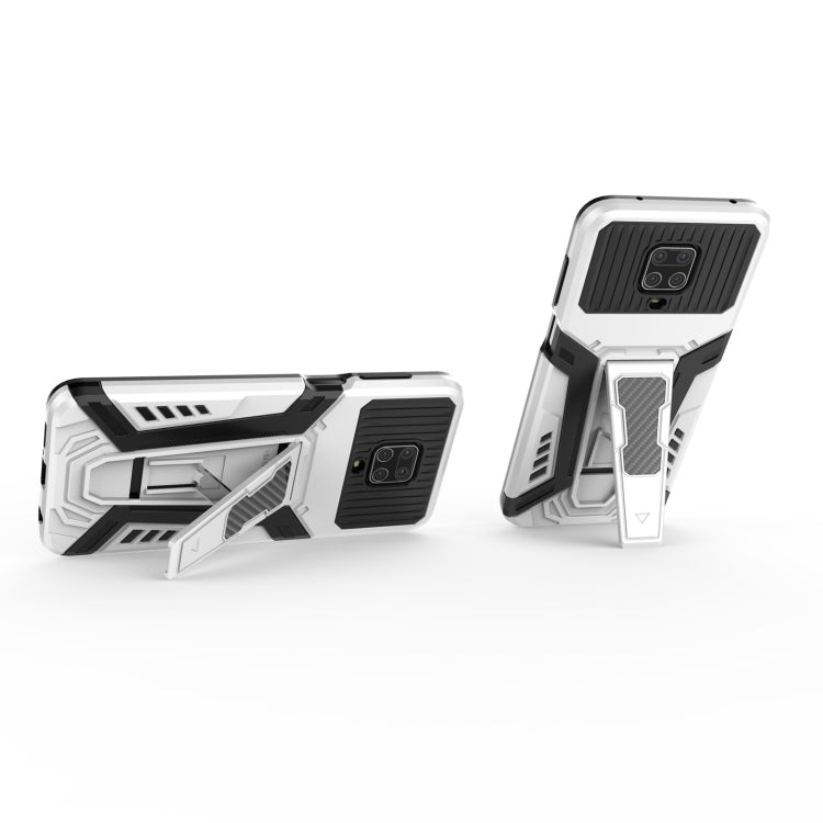 For Xiaomi Redmi Note 9S War Chariot Series Armor All-inclusive Shockproof PC + TPU Protective Case with Invisible Holder