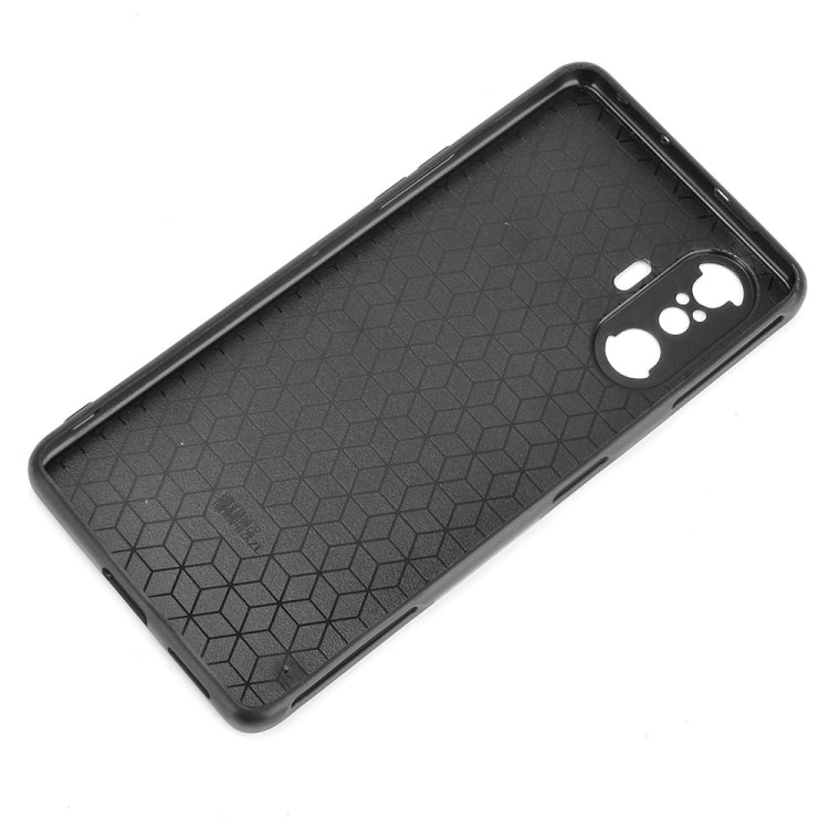 For Xiaomi Redmi K40 Gaming Edition 5G Shockproof Sewing Cow Pattern Skin PC + PU + TPU Case