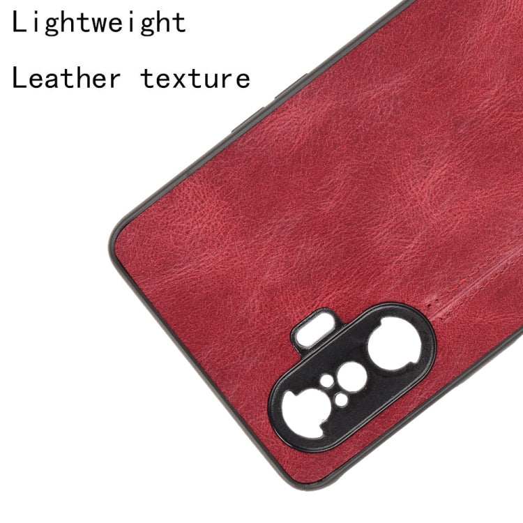 For Xiaomi Redmi K40 Gaming Edition 5G Shockproof Sewing Cow Pattern Skin PC + PU + TPU Case