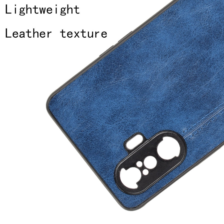 For Xiaomi Redmi K40 Gaming Edition 5G Shockproof Sewing Cow Pattern Skin PC + PU + TPU Case