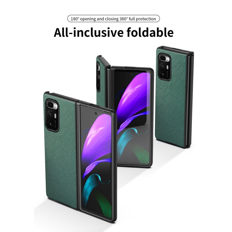 For Xiaomi Mi Mix Fold Foldable Protective Case, Pattern:Cross Pattern
