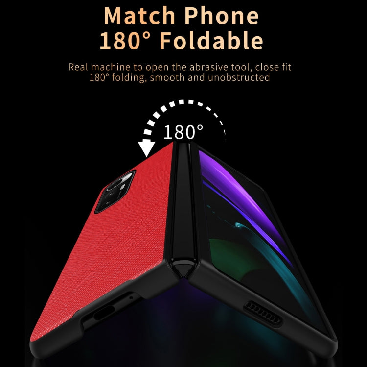 For Xiaomi Mi Mix Fold Foldable Protective Case, Pattern:Cross Pattern