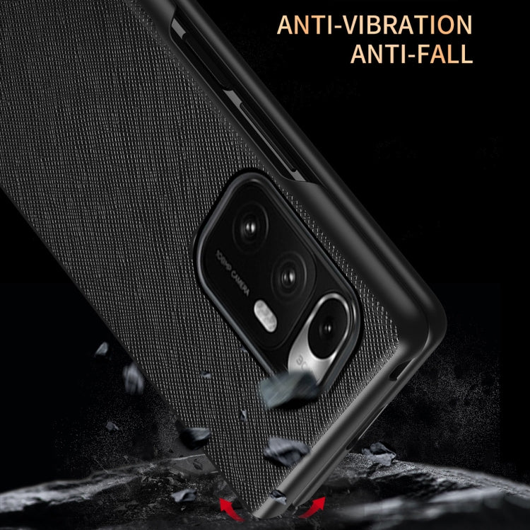 For Xiaomi Mi Mix Fold Foldable Protective Case, Pattern:Cross Pattern