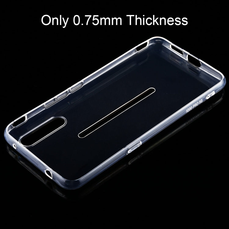 For Vivo iQOO Pro 5G 0.75mm Ultra Thin Transparent TPU Case