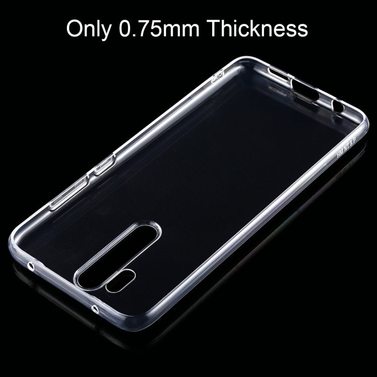 For Xiaomi Redmi Note 8 Pro 0.75mm Ultra Thin Transparent TPU Case
