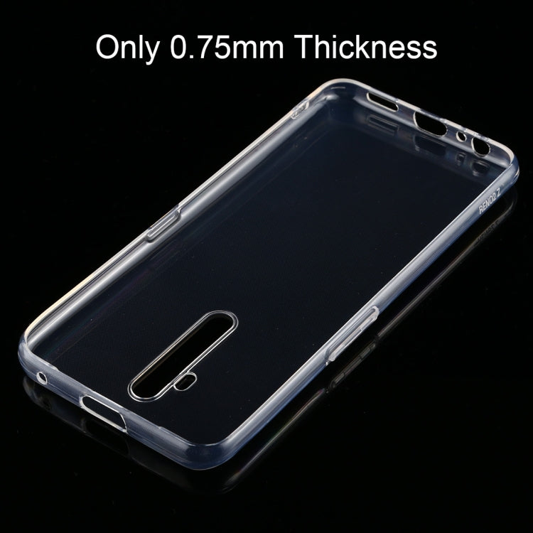 For OPPO Reno 2Z 0.75mm Ultra Thin Transparent TPU Case