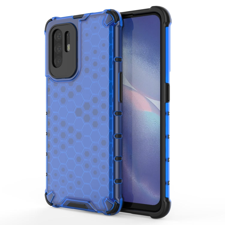 For OPPO Reno5 Z 5G Shockproof Honeycomb PC + TPU Case