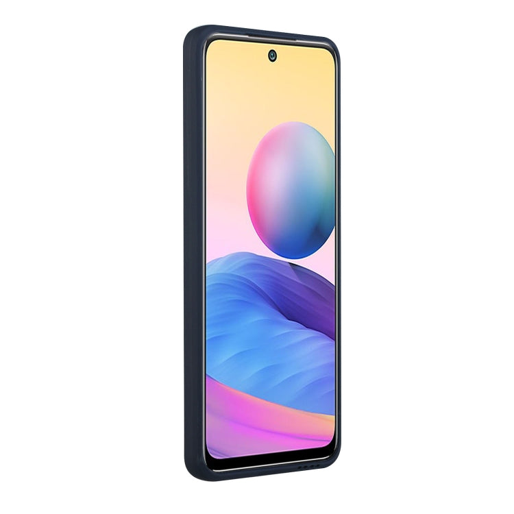 For Xiaomi Redmi Note 10 Pro Card Slot Design Shockproof TPU Protective Case