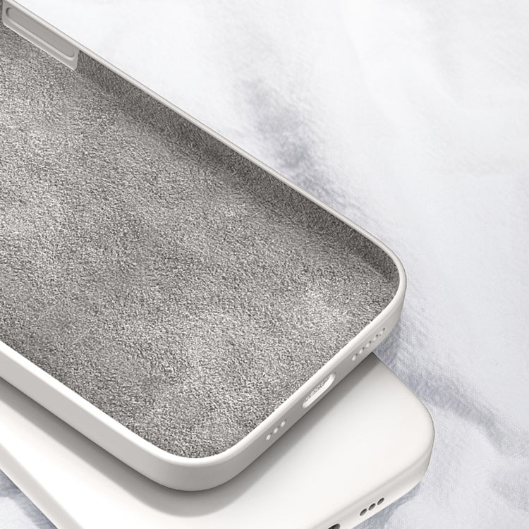 For Huawei Mate 30 Solid Color Imitation Liquid Silicone Straight Edge Dropproof Full Coverage Protective Case