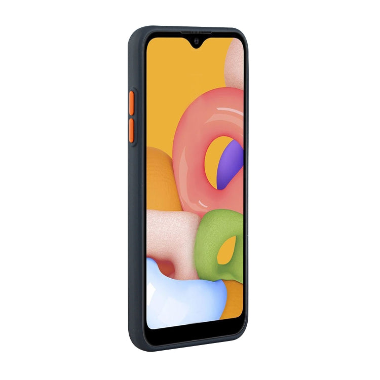 For Samsung Galaxy A01 Card Slot Design Shockproof TPU Protective Case