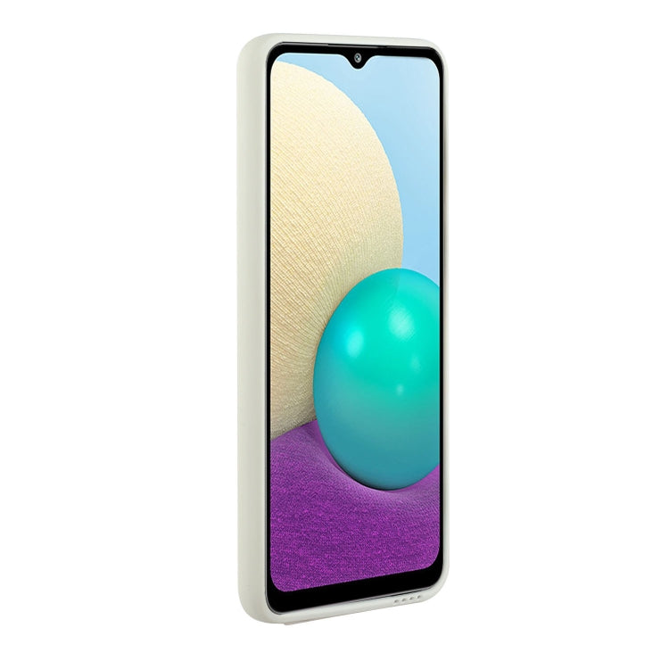 For Samsung Galaxy A02 Card Slot Design Shockproof TPU Protective Case