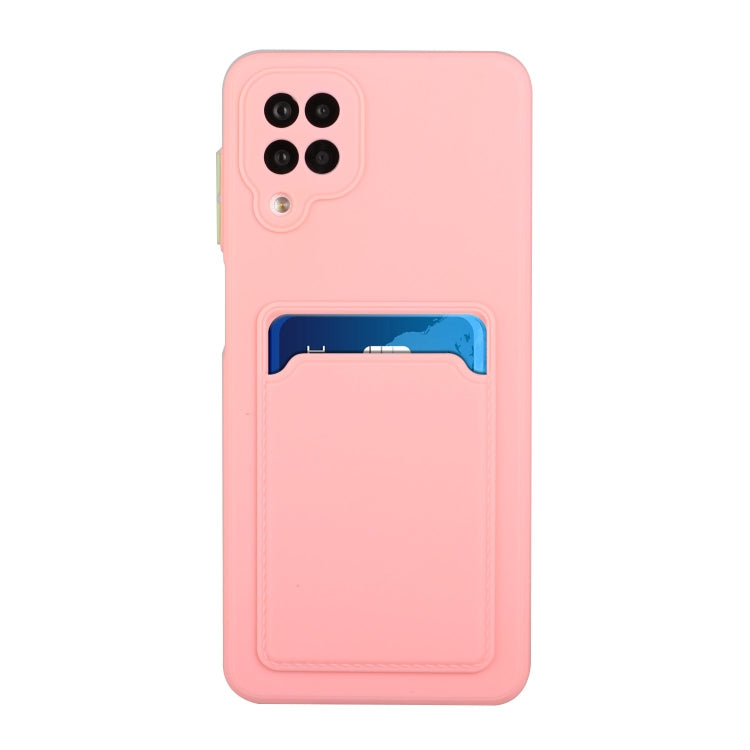 For Samsung Galaxy A12 5G Card Slot Design Shockproof TPU Protective Case