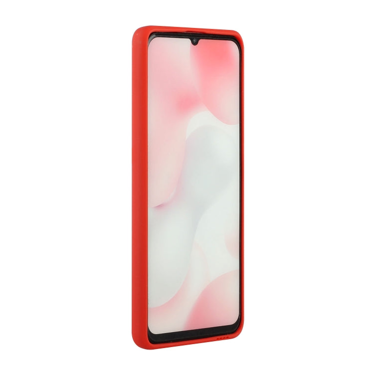 For Samsung Galaxy A42 5G Card Slot Design Shockproof TPU Protective Case