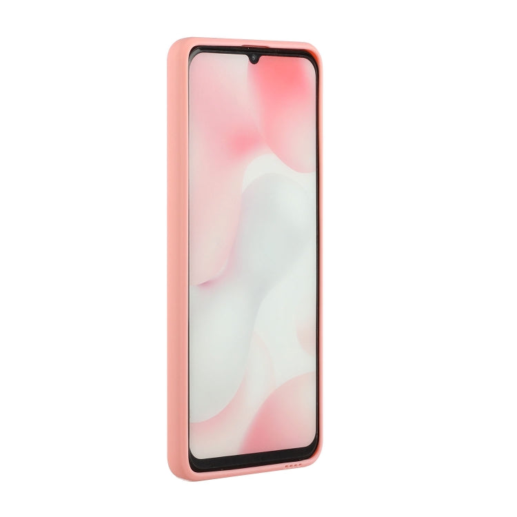 For Samsung Galaxy A42 5G Card Slot Design Shockproof TPU Protective Case