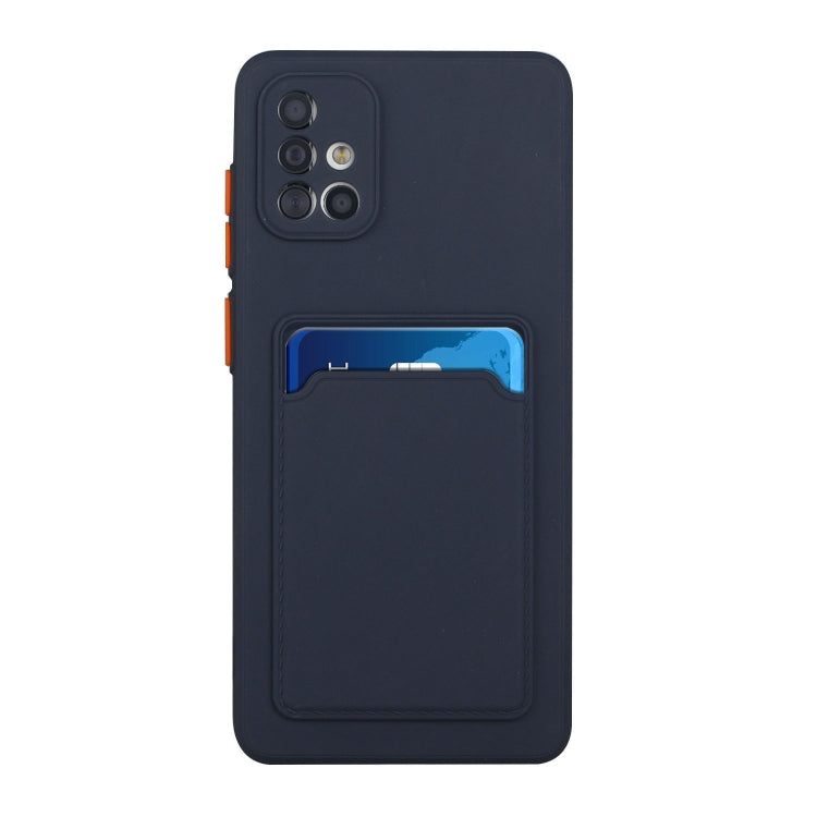 For Samsung Galaxy A51 5G Card Slot Design Shockproof TPU Protective Case