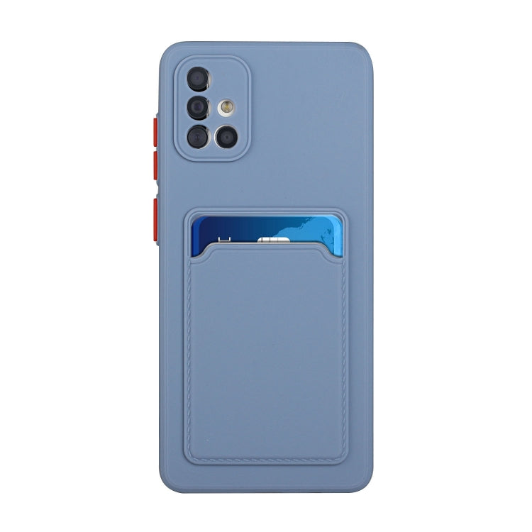 For Samsung Galaxy A51 5G Card Slot Design Shockproof TPU Protective Case